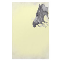 I Love Arabians, Arabian Horse Art Custom Stationery