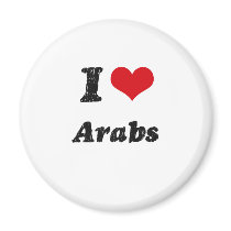 I Love Arabs Magnets