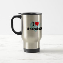 I Love Aracatuba, Brazil Mugs