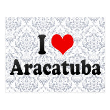 I Love Aracatuba, Brazil Post Card