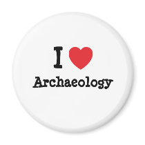 I love Archaeology heart custom personalized magnets by funnycustomtshirts I love Archaeology heart custom personalized magnets