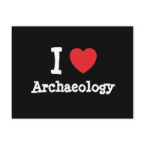 I love Archaeology heart custom personalized postcards by funnycustomtshirts I love Archaeology heart custom personalized postcards