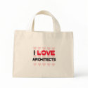 I LOVE ARCHITECTS bags by professions I LOVE ARCHITECTS bags