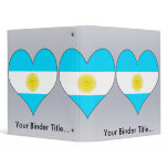 I Love Argentina binders