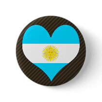 I Love Argentina Pin