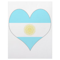 I Love Argentina Letterhead Design