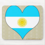 I Love Argentina Mousepad