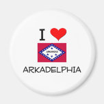 I Love ARKADELPHIA Arkansas Fridge Magnets
