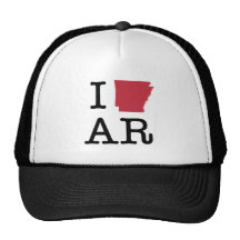 I Love Arkansas Hat