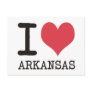 I Love Arkansas Products & Designs! Postcard