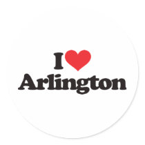 I Love Arlington stickers by visualnewbie I Love Arlington stickers