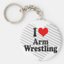 I love Arm Wrestling Keychains