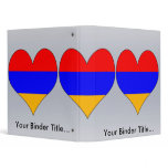 I Love Armenia 3 Ring Binders