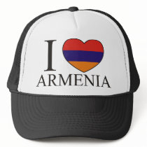 I Love Armenia Mesh Hat