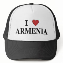 I Love Armenia Mesh Hats
