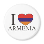 I Love Armenia magnets