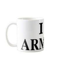 I Love Armenia Mugs