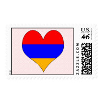 I Love Armenia Stamp