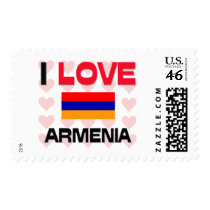 I Love Armenia Stamp
