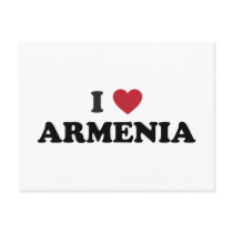 I Love Armenia Postcard