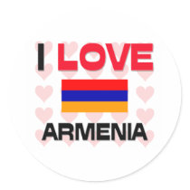 I Love Armenia stickers by tshirtshirts I Love Armenia stickers