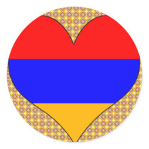 I Love Armenia Stickers
