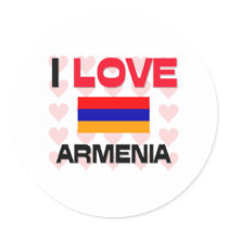 I Love Armenia stickers by tshirtshirts I Love Armenia stickers