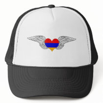 I Love Armenia -wings Hat