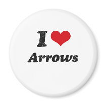I Love Arrows Magnets