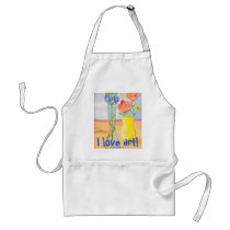 I love art! Apron by Ametisti I love art! Apron