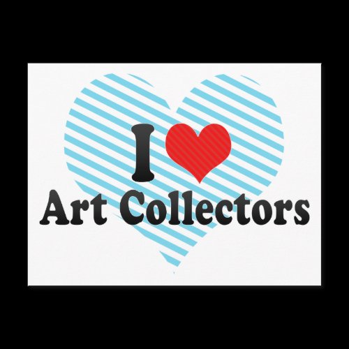 I Love Art Collectors Postcards