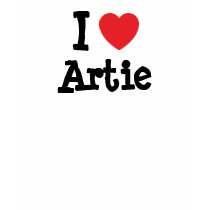 I love Artie heart T-Shirt