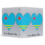 I Love Aruba binders