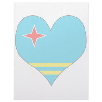 I Love Aruba Letterhead Design