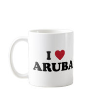 I Love Aruba Coffee Mug