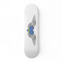 I Love Aruba -wings Skate Board