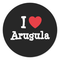 I love Arugula heart T-Shirt Sticker