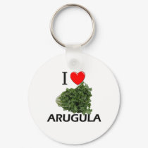 I Love Arugula keychains