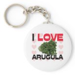 I Love Arugula Key Chain