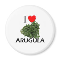 I Love Arugula Refrigerator Magnet