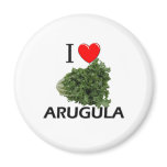 I Love Arugula Refrigerator Magnet