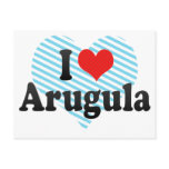 I Love Arugula Post Cards