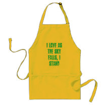 I Love As The Sky Falls, I Stand aprons