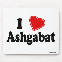 I Love Ashgabat mousepads by Rep_Yo_City I Love Ashgabat mousepads