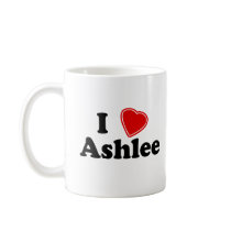 I Love Ashlee Mugs