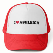 I LOVE ASHLEIGH hats