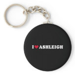 I LOVE ASHLEIGH KEY CHAINS
