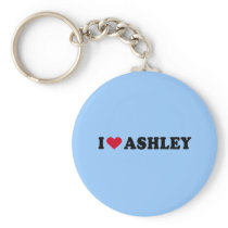I LOVE ASHLEY KEY CHAIN