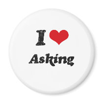 I Love Asking Magnets