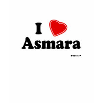 I Love Asmara t-shirts